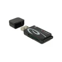 Card Reader Delock Mini USB 2.0 with SD und Micro SD Slot