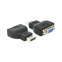 Αντάπτορας DisplayPort Deloc -> D-Sub15 M/F black