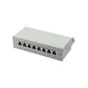 Patch Panel Logilink Cat.6A table/wall 8-port, gray