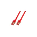 Καλώδιο Δικτύου EFB RJ45 S/FTP, Cat.6, LSZH, 0,5m, red
