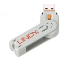 Kλειδαριά Lindy key for USB port lock orange