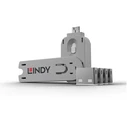 Blockers Lindy USB Portport locks 4xWhite with key