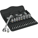 Σετ Εργαλείων Wera 8100 SA 7 Zyklop Metal ratchet set push-through square
