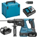Κρουστικό Σκαπτικό Makita DHR243RTJ cordless combi hammer