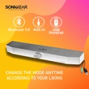 Soundbar Sonic Gear RGB Bluetooth NEOX 250BT 20W WHITE