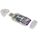 Card Reader Hama USB 2.0 8in1 SD/microSD transparent 91092