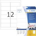 Ετικέτες Herma Removable 96X42,3 25 Sheets DIN A4 300 pcs. 4348