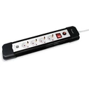 Πολύπριζο με USB Equip 4-fach Schuko 1,5m 2xUSB, switch +