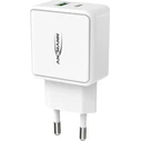 Φορτιστής Πρίζας Ansmann HC218PD white
