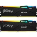 Μνήμη RAM Σταθερού DDR5 32GB Kingston FURY Beast RGB - 2 x 16GB - 288-PIN - 5600 MHz