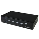 Kvm Switch AssStarTechmann 4-PORT DP - 4K
