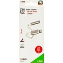 Αντάπτορας Ήχου 2GO Audio "Luxury" Lightning - 3,5mm Buchse