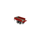 Τηλεκατευθυνόμενο αξεσουάρ Jamara tipper red for RC tractor 1:16