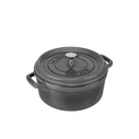 Κατσαρόλα Staub Round Cocotte, 24cm cast iron, graphite grey