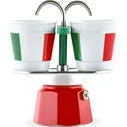 Μπρίκι Espresso Bialetti Set MINI ITALIA 2 BICC.