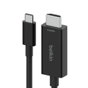 Καλώδιο HDMI Belkin USB-C 2.1 2m, black AVC012bt2MBK