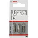Σετ Μύτες Bosch 3pcs PZ PH3 XH 25mm