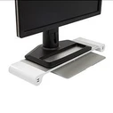 Βάση Monitor TERRATEC Spacebar silver white monitor stand 4 x USB ALU