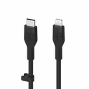 Καλώδιο USB Belkin Flex Lightning/USB-C 15W 3m, mfi, 15W, black CAA009bt3MBK