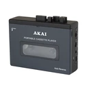 AKAI Φορητό Κασετόφωνο Pocket Tape με Bluetooth 5 4 IN OUT Εγγραφή Auto Reverse USB C έως 7 ώρες
