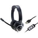 Multimedia Headsets CONCEPTRONIC Multimedia Headsets USB 2m cable, microphone, tele. Stereo