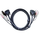 KVM & Data Switch Aten 2L-7D05U - Video / USB / Audio cable - 5 m
