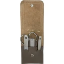 Αξεσουάρ Νυχιών Zwilling TWINOX Neat's leather case, taupe, 4 pc