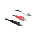 Καλώδιο RCA Delock 3,5mm stereo -> 2x Cinch M/M 5.00m