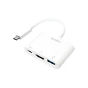 Docking Station USB LogiLink 3.1 Typ C > HDMI,Displayport 1.2 & USB