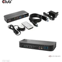 KVM Switch Club 3D 4K60Hz 2x HDMI > HDMI/2xUSB/Audio retail