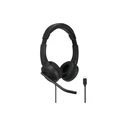 Multimedia Headsets Kensington H1000 PROVC USB-C Black