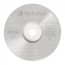 CD-RW Verbatim 700MB 10pcs Pack 12x JewelCase Scratchresist retail