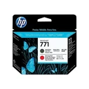 Μελάνι Hewlett-Packard 771 - matte black, chromatic red - printhead
