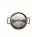 Κατσαρόλα De Buyer Prima Matera Saucepot copper/steel low 20cm induction