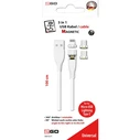 Καλώδιο USB 2GO 3in1 Magnetic for Micro USB, Lightning