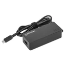 Φορτιστής Laptop 65W Manhattan USB-C Power Delivery Black