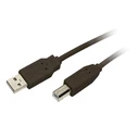 Καλώδιο USB MediaRange A -> B M/M 1.80m black Blister