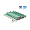 Πλαίσιο Για Σκληρούς Δίσκους Delock U.2 Mini SAS HD -> M.2 NGFF Key M with 2.5