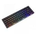 Gaming Πληκτρολόγιο Ενσύρματο White Shark RGB Gaming MEMBRANE RONIN Black