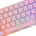 Gaming Πληκτρολόγιο White Shark Rgb Gaming Membrane Keyboard Ronin Pink