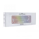 Gaming Πληκτρολόγιο Ενσύρματο White Shark RGB Gaming MEMBRANE RONIN WHITE