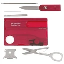 Σουγιάς Κάρτα Victorinox SWISSCARD LITE red transparent