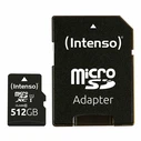 Κάρτα Μνήμης microSDXC Intenso 512GB Class 10 UHS-I U1 Performance