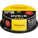 DVD+R Intenso 4,7GB 25pcs Cake Box "printable inkjet" 16x