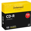 CD-R Intenso 700MB 10pcs Slimcase