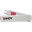 Kλειδαριά Lindy USB Typ C Port lock red