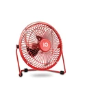 Επιτραπέζιος Μεταλλικός Ανεμιστήρας IQ 15εκ. Vf-15usb 4.5w Red