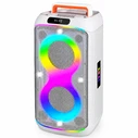 Akai Sonic X10 Portable Party Speaker 75W Bluetooth 5.3 TWS Wireless Microphone (White)