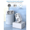 Ταφ Tessan 4 IN 1 WALL SOCKET 2xSCHUKO, 1xUSB-C,1xUSB