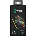 Σετ Torx Wera 967/9 TX BO SB L-key set, Blacklaser
